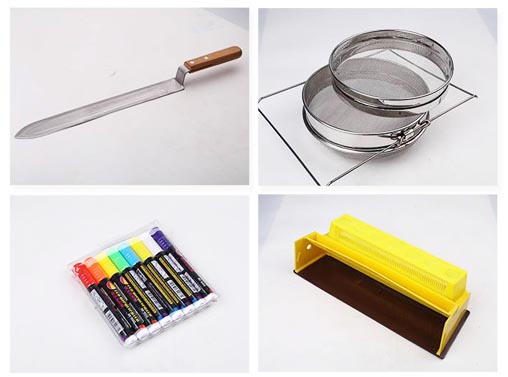 養蜂ツールと機械